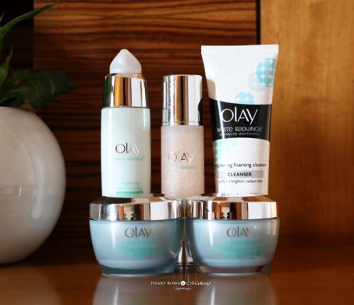 New Skincare Routine ft. Olay White Radiance Range