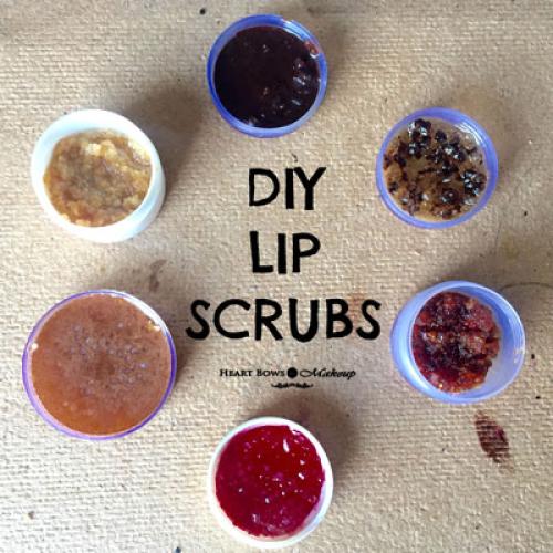 DIY: Easy Lip Scrubs For Dry & Pigmented Lips With Natural Ingredients