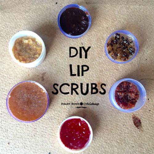 DIY: Easy Lip Scrubs For Dry & Pigmented Lips With Natural Ingredients DIY: Easy Lip Scrubs For Dry & Pigmented Lips With Natural Ingredients