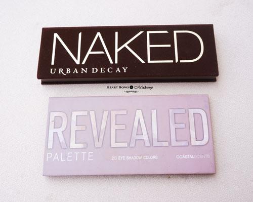 Dupe That: Urban Decay Naked Palette v/s Coastal Scents Revealed Palette Dupe That: Urban Decay Naked Palette v/s Coastal Scents Revealed Palette