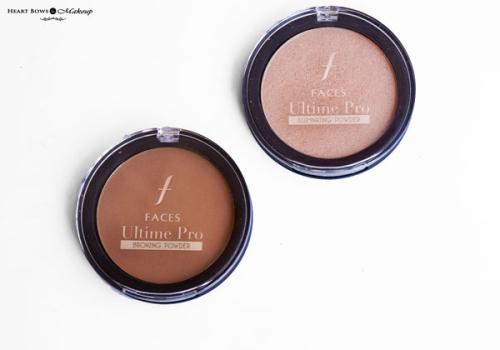 Faces Ultime Pro Illuminating & Bronzing Powder Review, Swatches & Price