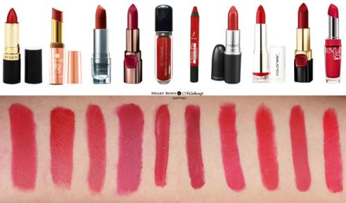 10 Best Matte Red Lipsticks In India: Review, Swatches & Prices