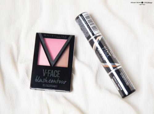 Maybelline V Face Contouring Range- Duo Stick & Blush Contour Review, Swatches, Price India