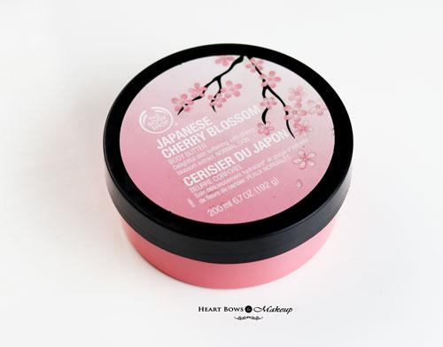 The Body Shop Japanese Cherry Blossom Body Butter Review, Price & Buy India The Body Shop Japanese Cherry Blossom Body Butter Review, Price & Buy India