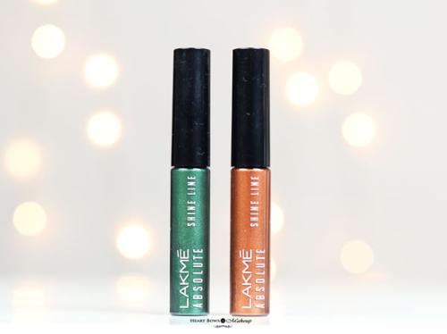 Lakme Absolute Shine Line Shimmery Bronze, Sparkling Olive Review, Swatches & Price Lakme Absolute Shine Line Shimmery Bronze, Sparkling Olive Review, Swatches & Price