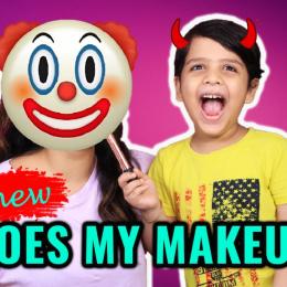 My Nephew Does My Makeup!