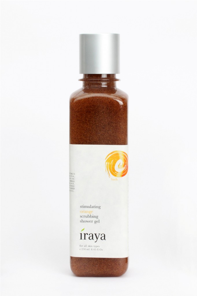 Iraya Stimulating Orange Scrubbing Shower Gel Review Price India