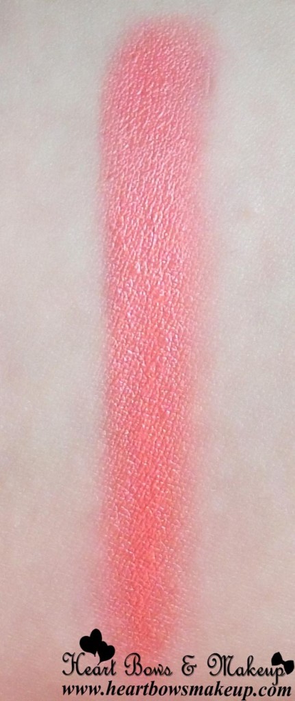 inglot lipstick refill 02 swatch on indian light skin