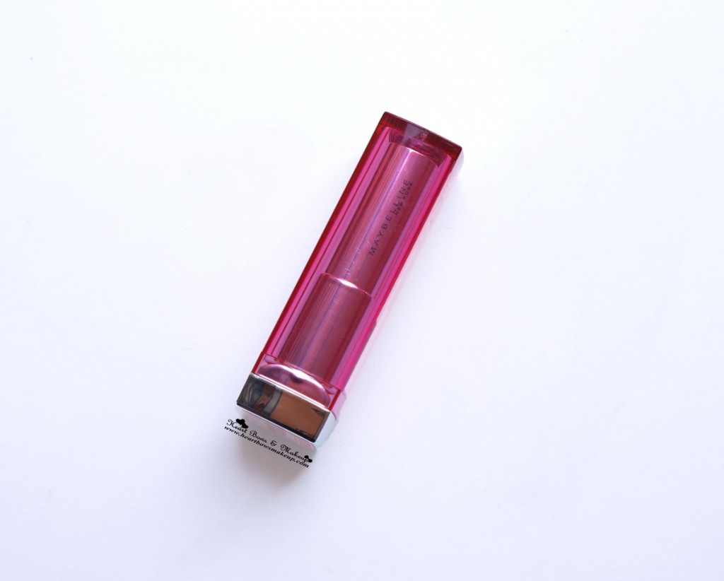 maybelline pow 3 lipstick review swatch