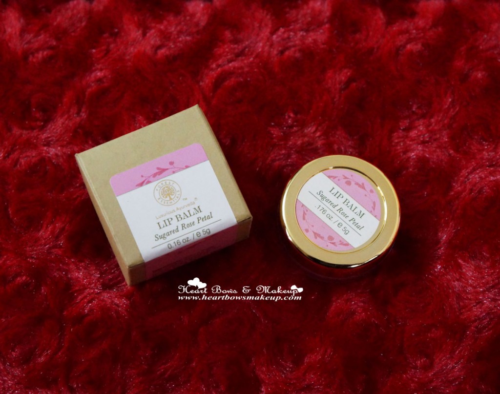 FE Sugared Rose Petal Lip Balm Review