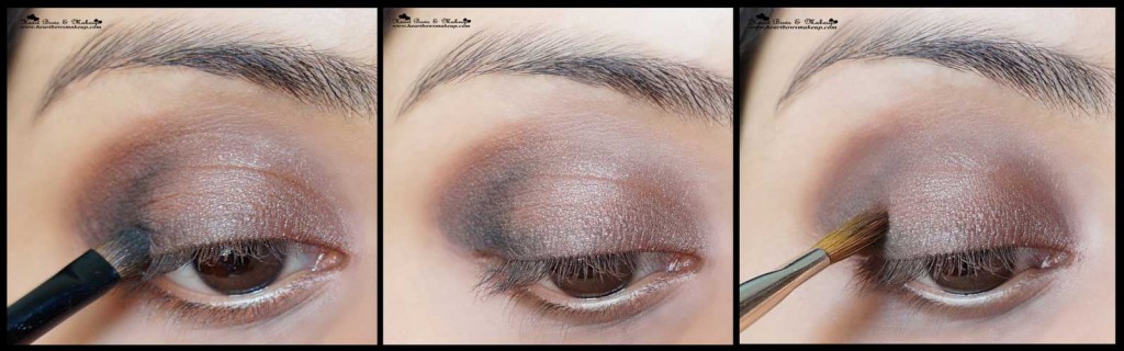 soft smokey brown eyemakeup tutorial valentine's day eyemakeup tutorial