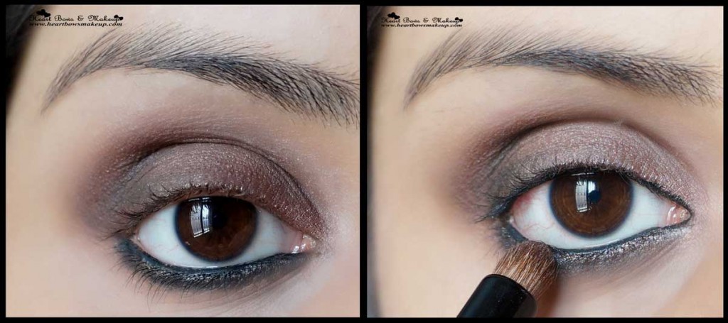 smokey brown eyemakeup tutorial indian eyemakeup
