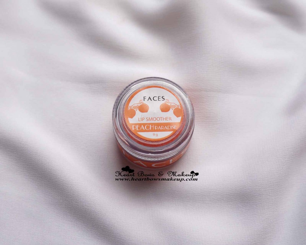 Faces Canada Lip Smoother Peach Pleasure Review Price India