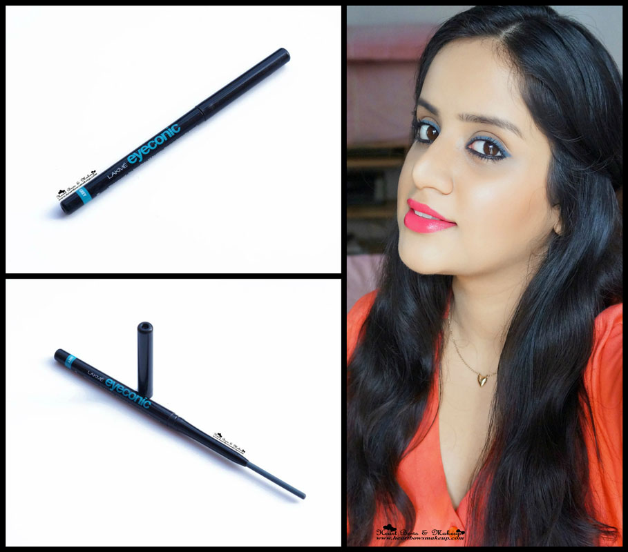 Lakme Eyeconic Grey Kajal Review Swatches Price India