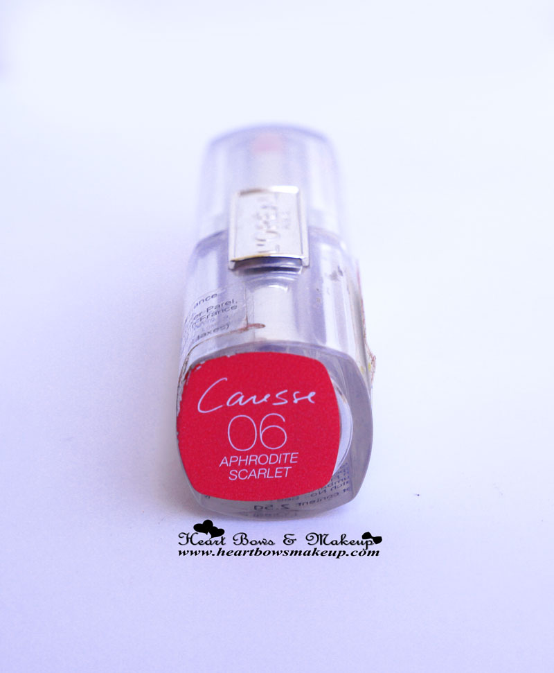 Loreal Rouge Caresse Lipstick Aphrodite Scarlet