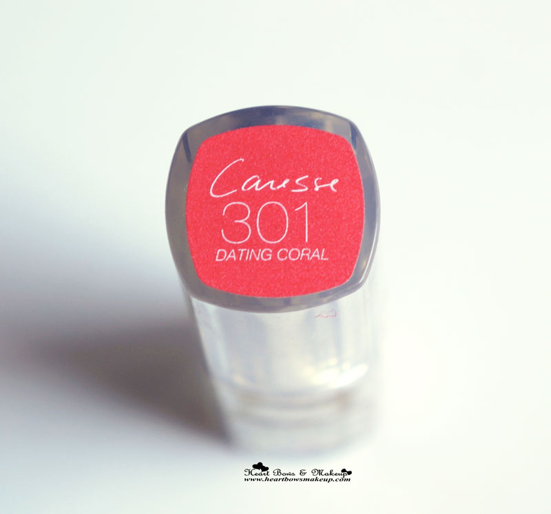 Loreal Rouge Caresse Dating Coral Lipstick 