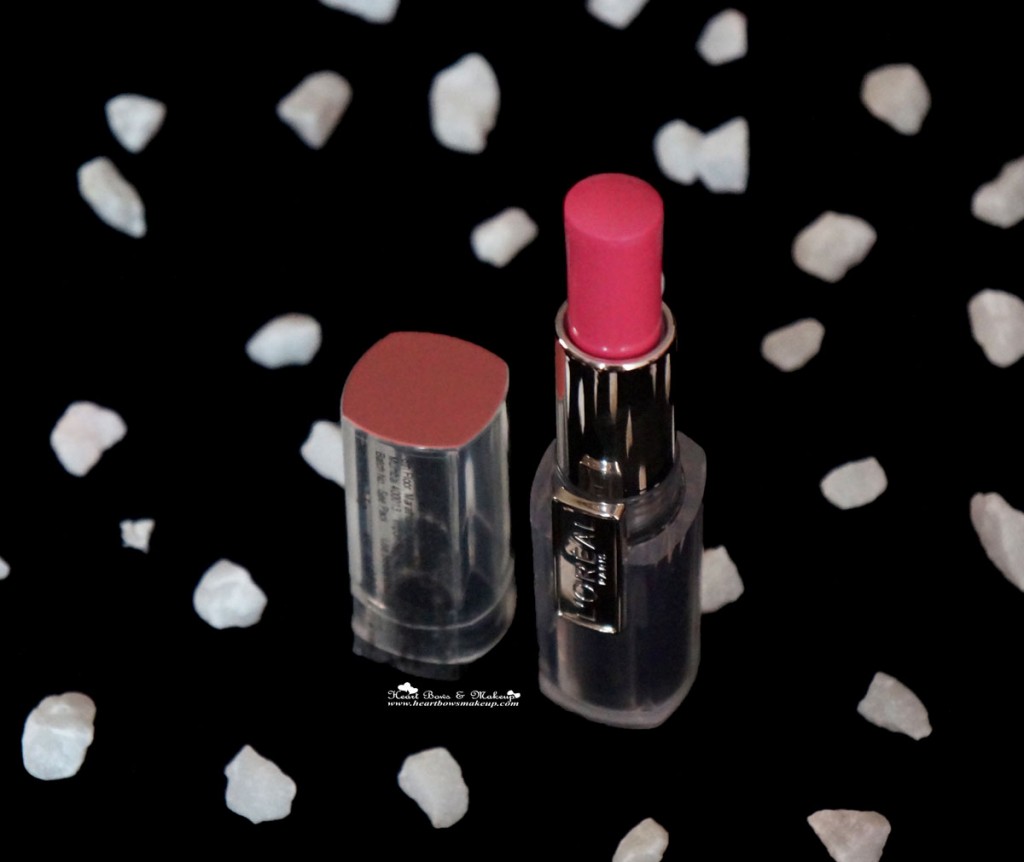 loreal rouge caresse rose mademoiselle lipstick review price india