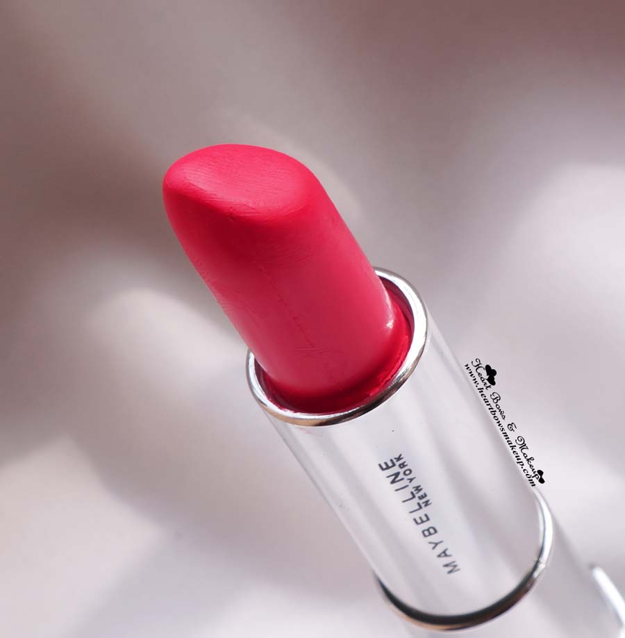 best coral pink lipstick maybelline india
