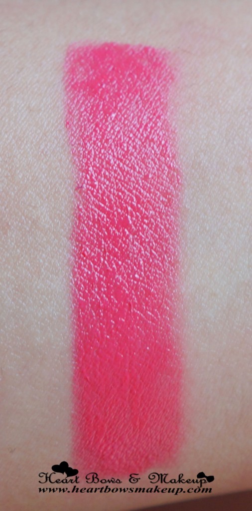 maybelline pink alert pow 4 swatch