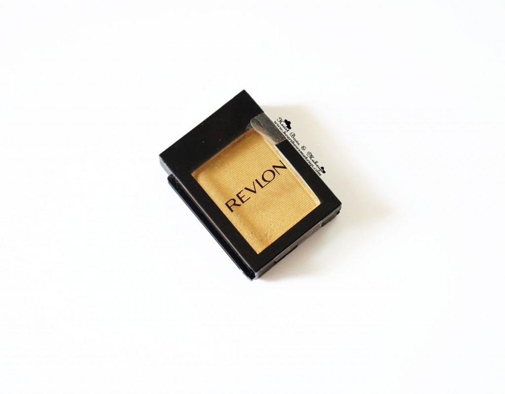 Revlon Colorstay Shadowlinks Gold Eyeshadow Review 