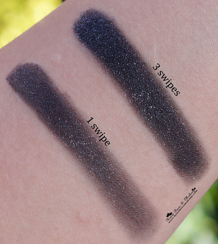 Revlon Colorstay ShadowLinks Onyx Swatches Review