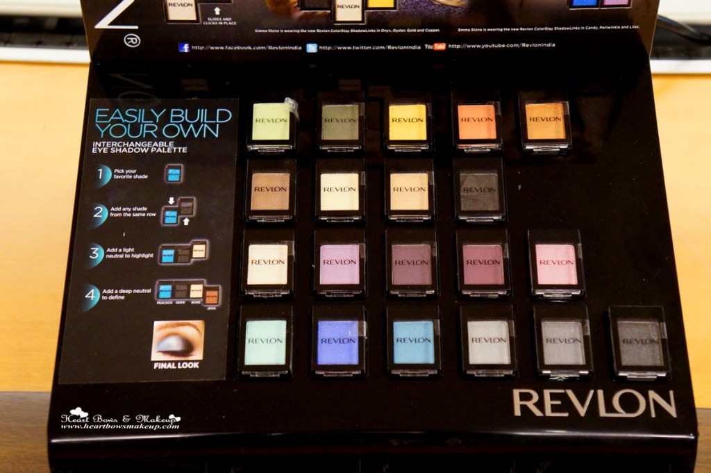 Revlon ColorStay Shadow Link Eyeshadow Review Swatches 