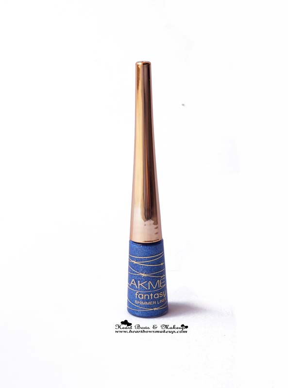 Lakme Fantasy Shimmer Eyeliner Glimmer Blue Review, Swatches & Buy Online In India