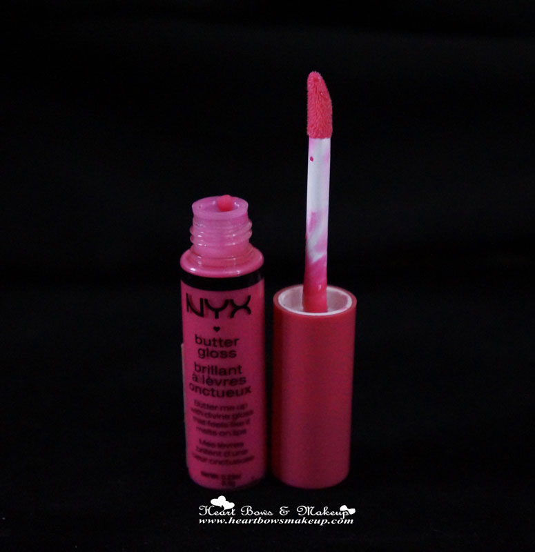 NYX Butter Gloss Strawberry Parfait Review & Swatches