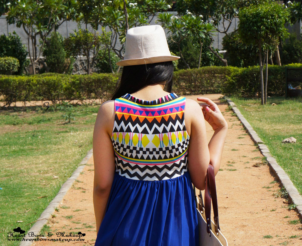 Indian Fashion Blogger: Aztec Print Maxi Dress & OOTD