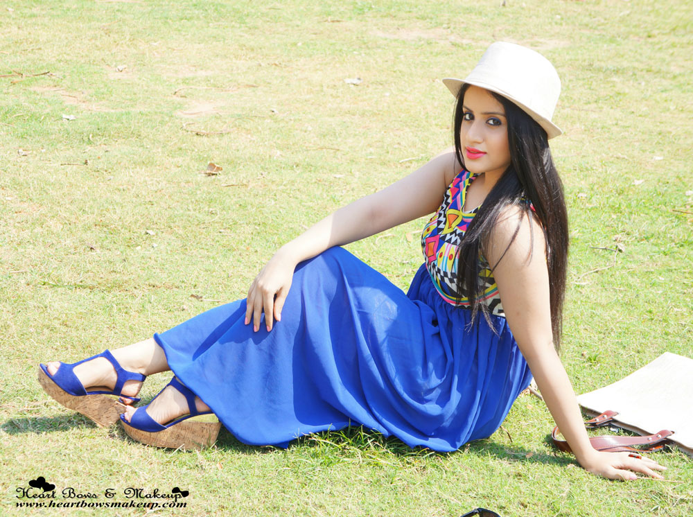 Indian Makeup & Beauty Blog:  Summery Maxi OOTD