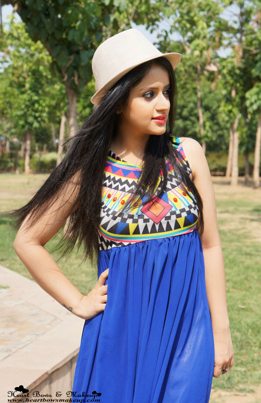 Indian Makeup Blog: Summer Maxi Dress by Sammydress