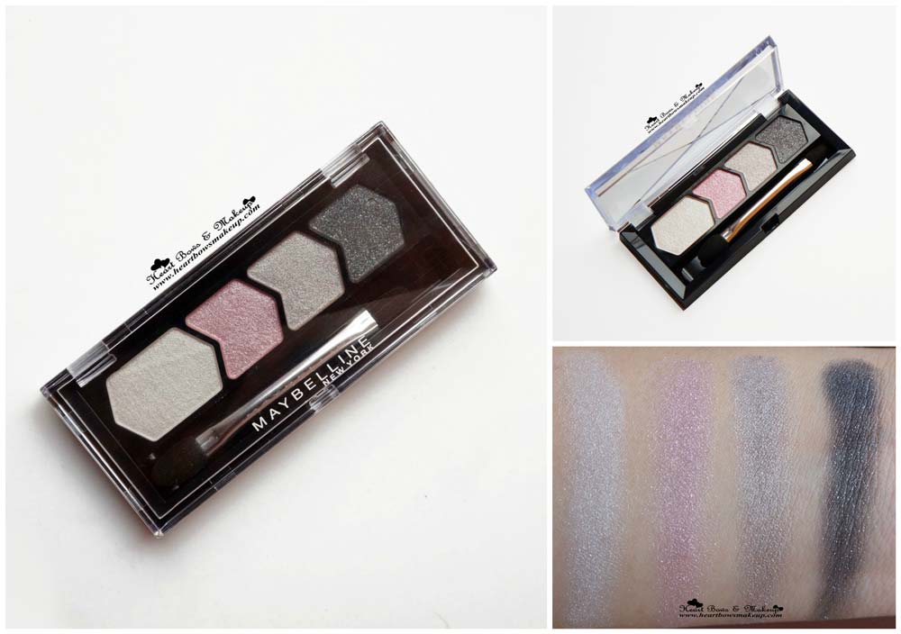 Maybelline InstaGlam Box Wedding Edition: Maybelline Diamond Glow Eye Shadow - Grey Pink Review & Swatches