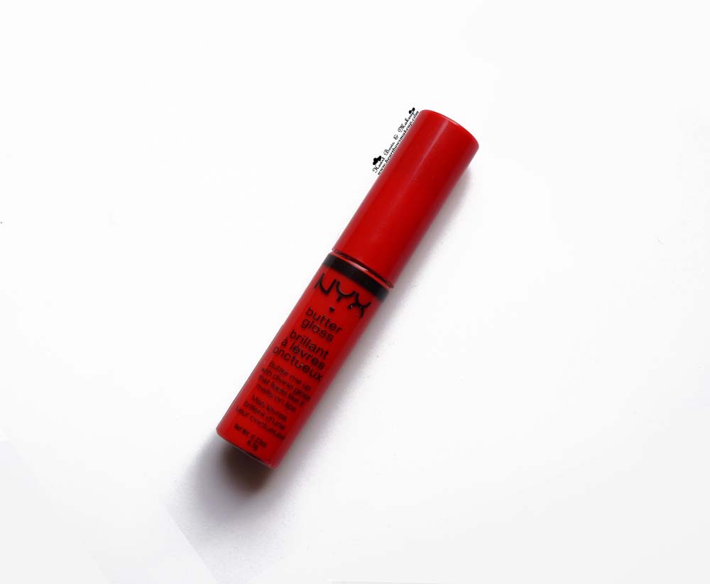 NYX Butter Gloss Cherry Pie Review, Swatches & Price India