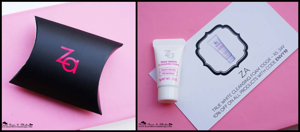 My Envy Box May Review &amp; Products: ZA True White Cleansing Foam