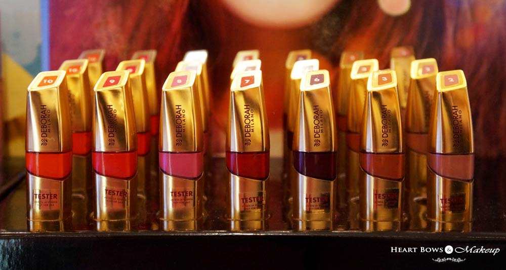 Deborah Milano Red Laque Lipstick Review, Swatches Price & Buy Online in India