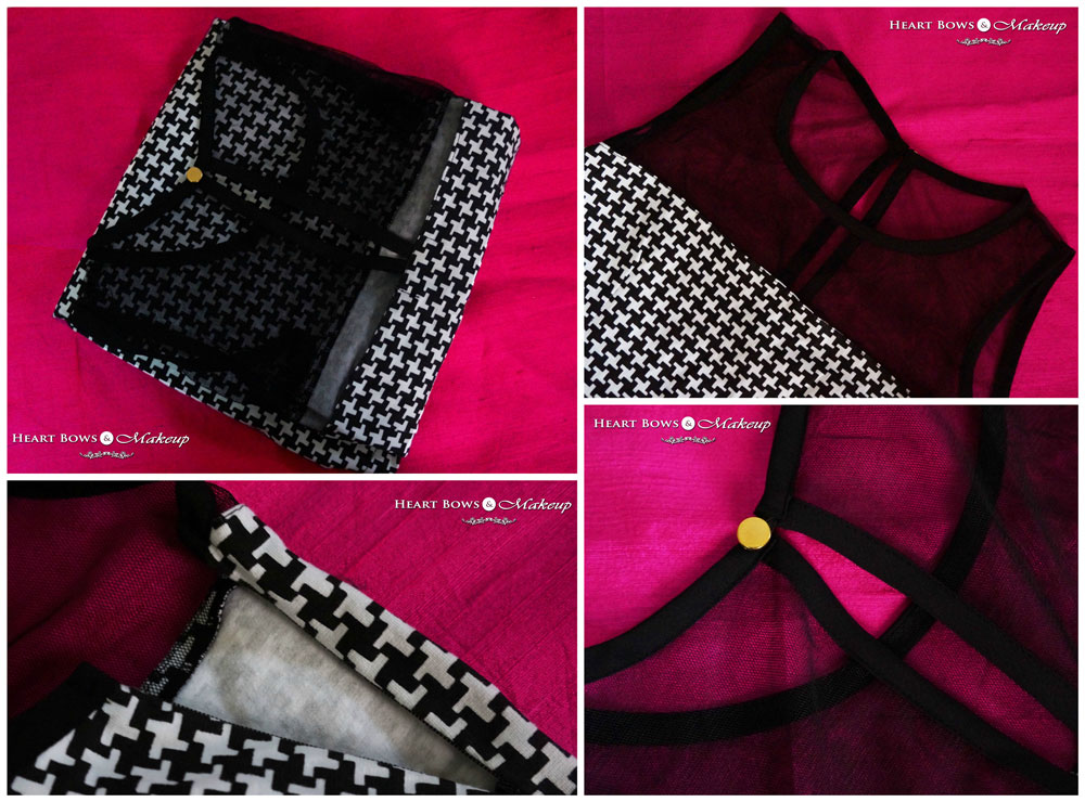 Fab Alley Review & Haul: Rock Chic Houndstooth Dress