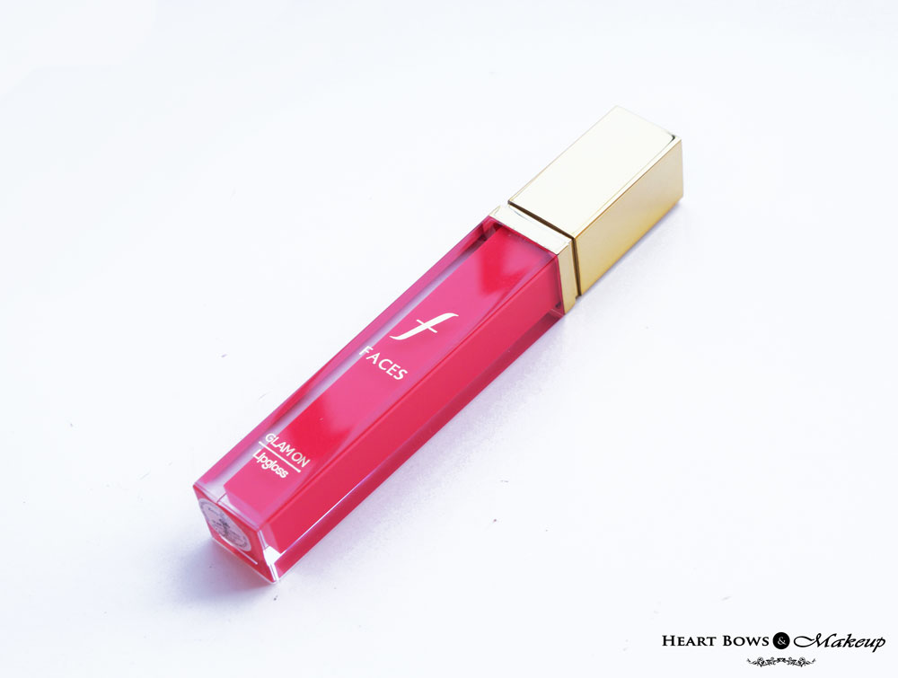Faces Canada Glam On Lipgloss Zing Pink Review India