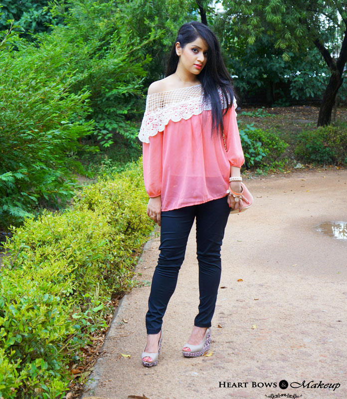 Indian Fashion Blog: A Pop Of Coral