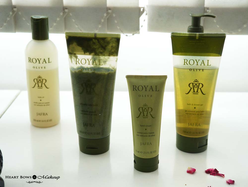 JAFRA Royal Olive Skincare Range