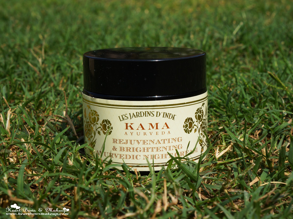 Kama Ayurveda Rejuvenating & Brightening Night Cream Review & Price India