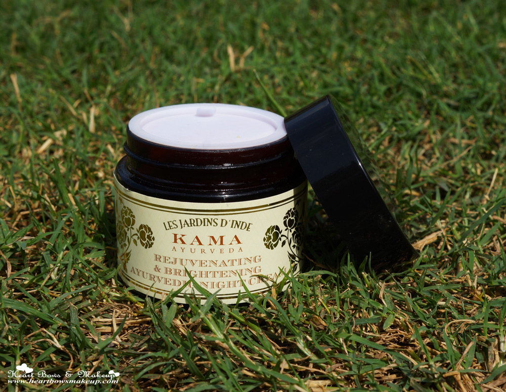 Kama Ayurveda Rejuvenating & Brightening Night Cream Review & Buy Online India