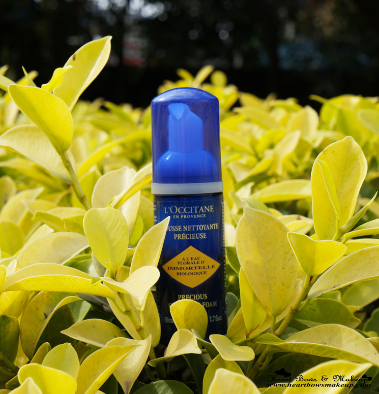 L’Occitane Immortelle Precious Cleansing Foam Review