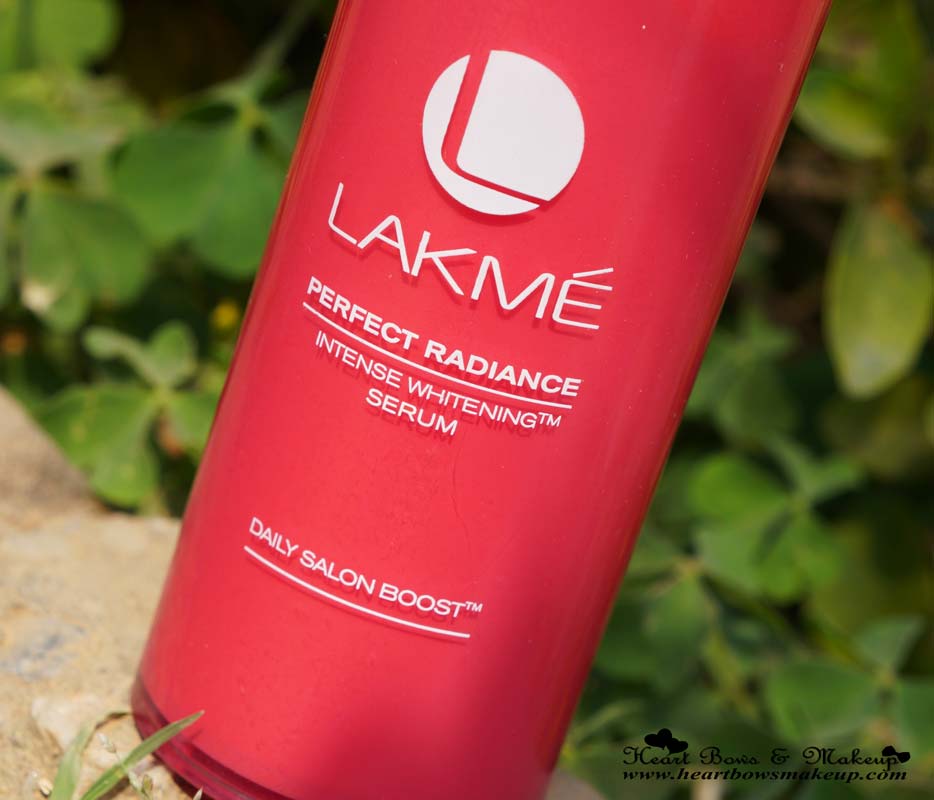 Lakme Perfect Radiance Intense Whitening Serum Review