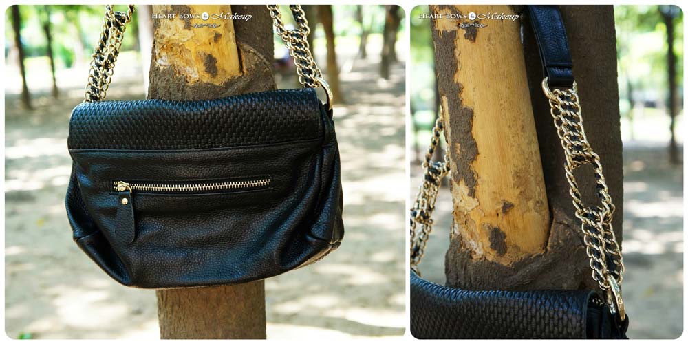 Khoobsurati Review & Haul: Black Leather Hand Bag