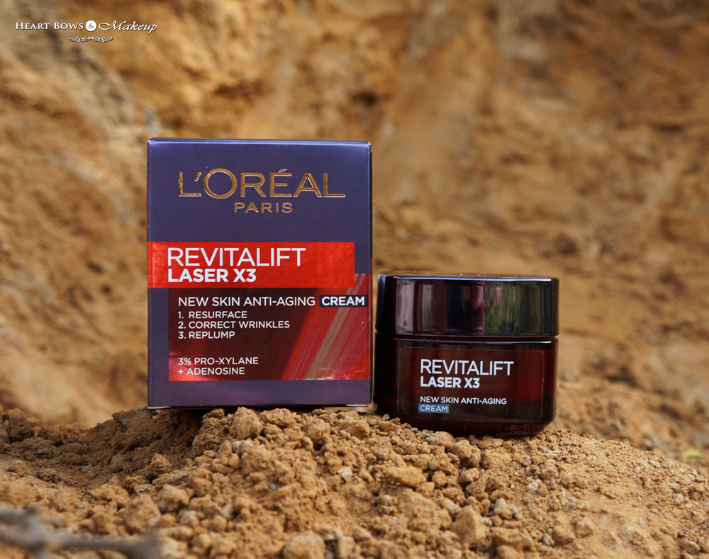 LOreal Revitalift Laser X3 Anti Aging Cream Review & Price India