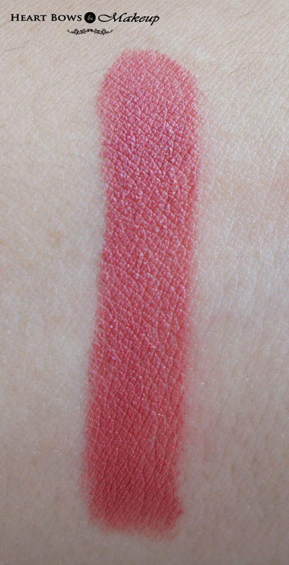 Inglot Matte Lipstick 425 Swatches & Review