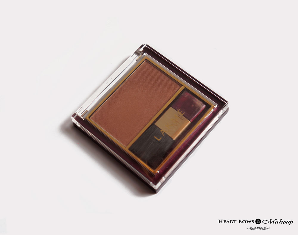 Lakme Pure Rouge Blusher Honey Bunch Review, Swatches & Price
