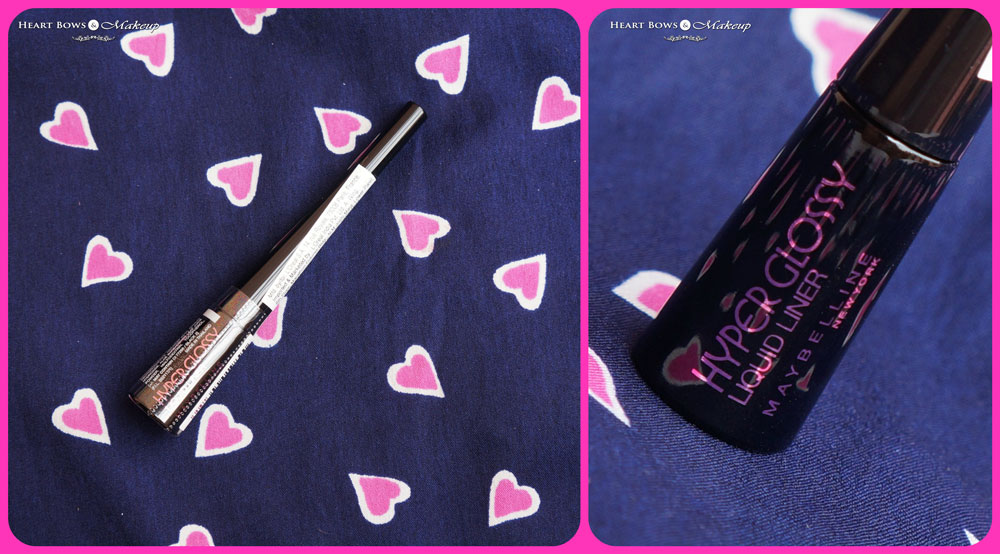 Maybelline InstaGlam Box Celebration Of Bonds: Maybelline Hyperglossy Liquid Liner Review & Swatches