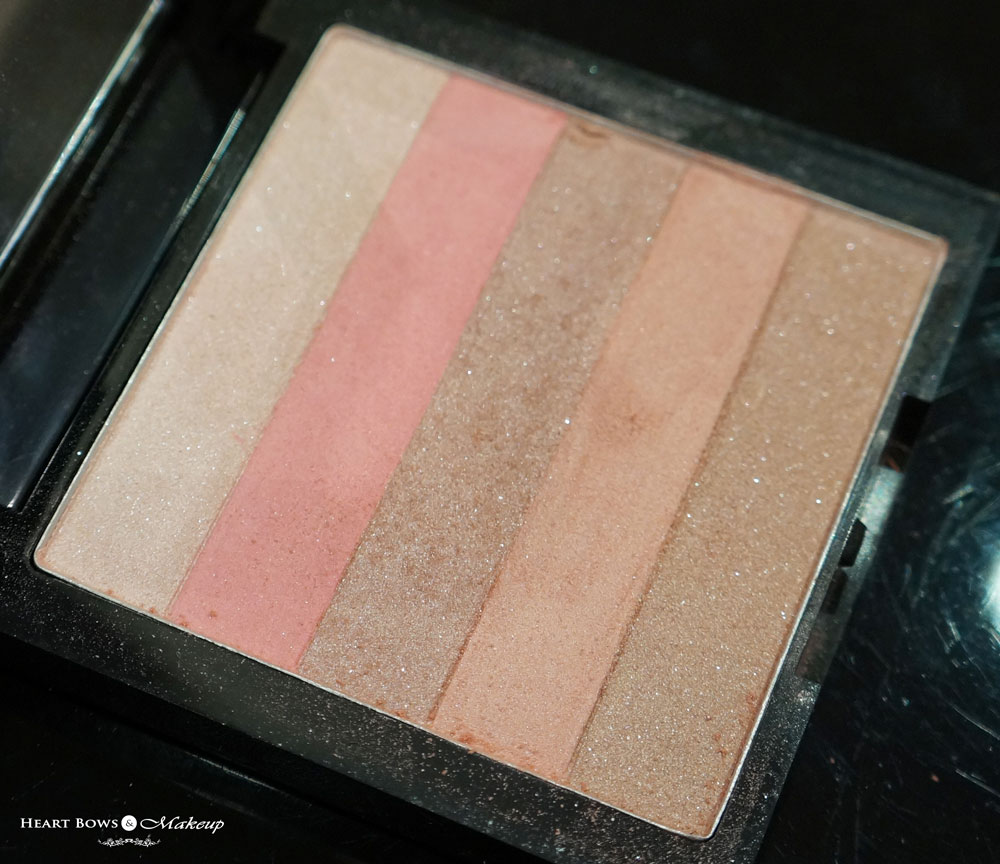 Revlon Highlighting Palette Review, Swatches & Price: Rose Glow