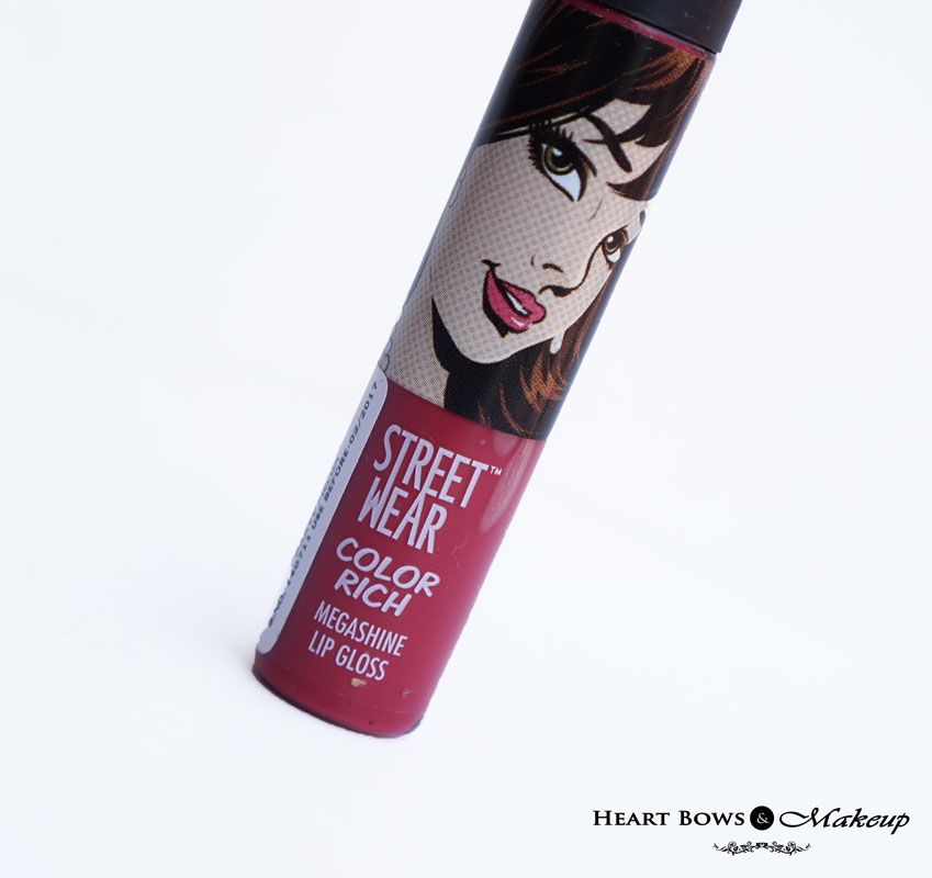 Street Wear Megashine Lipgloss Party Melon Review, Swatches, & Buy Online India
